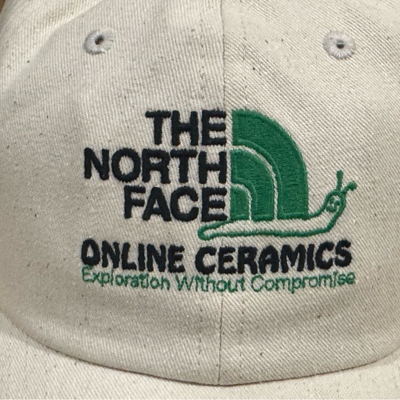 The North Face x Online Ceramics Cream Cap - Picture 2 of 5